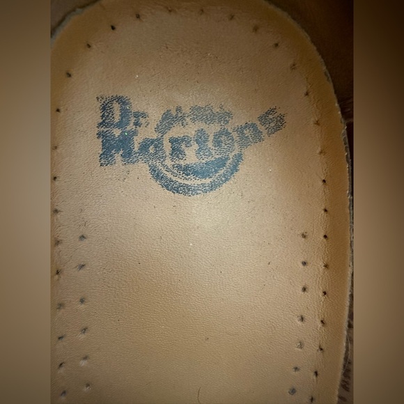 Vintage Dr. Marten’s Oxford Wingtip Chunky Lace Up Leather Shoes Brown Men’s 11 - Picture 10 of 10